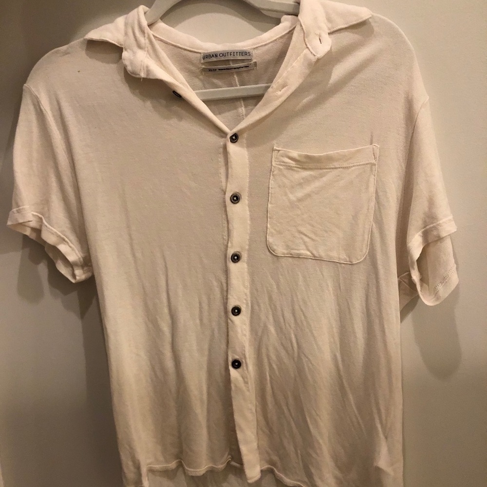 White button up shirt